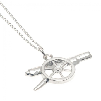 FC Arsenal nyaklánc medállal Silver Pendant & Chain GN