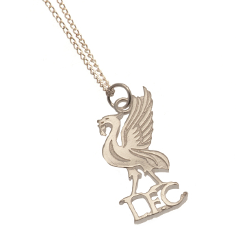FC Liverpool nyaklánc medállal Sterling Silver Pendant & Chain LB