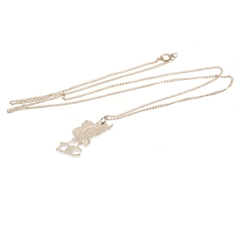 FC Liverpool nyaklánc medállal Sterling Silver Pendant & Chain LB
