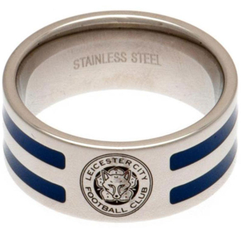 Leicester City gyűrű Colour Stripe Ring Small