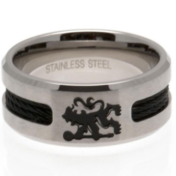 FC Chelsea gyűrű Black Inlay Small