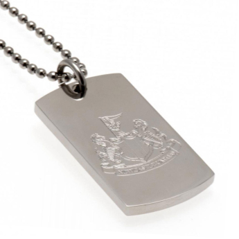 Newcastle United nyaklánc dögcédulával Engraved Dog Tag & Chain
