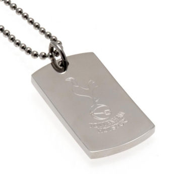Tottenham nyaklánc dögcédulával Engraved Dog Tag & Chain