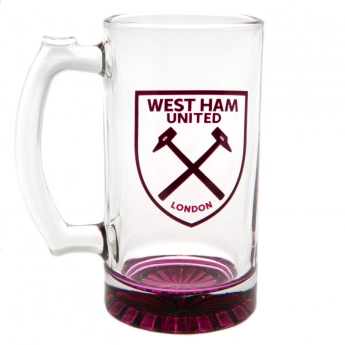 West Ham United poharak Stein Glass Tankard