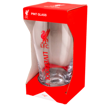 FC Liverpool poharak Tulip Pint Glass