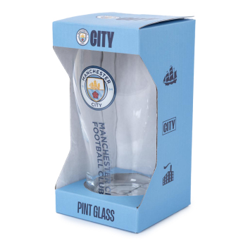 Manchester City poharak Tulip Pint Glass
