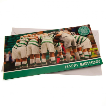 FC Celtic születésnapi köszöntő Birthday Card Huddle