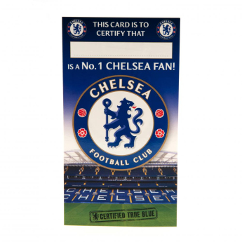 FC Chelsea születésnapi köszöntő birthday card no 1 fan