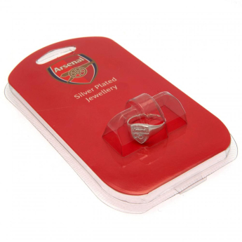 FC Arsenal gyűrű Silver Plated Crest Large