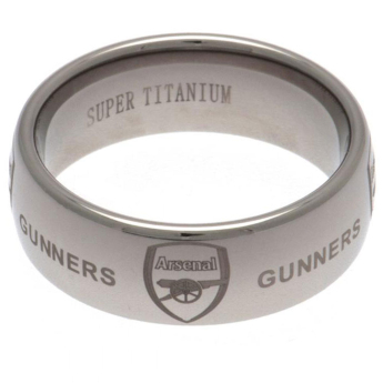 FC Arsenal gyűrű Super Titanium Large