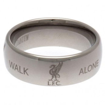 FC Liverpool gyűrű Super Titanium Medium