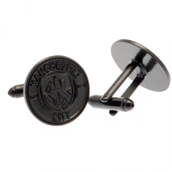 Manchester City mandzsettagomb Black IP Cufflinks