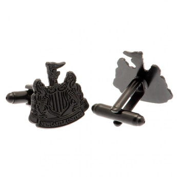 Newcastle United mandzsettagomb Black IP Cufflinks