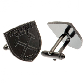 West Ham United mandzsettagomb Black IP Cufflinks
