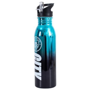 Manchester City ivókulacs UV Metallic Drinks Bottle