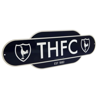 Tottenham fali tábla Colour Retro Sign