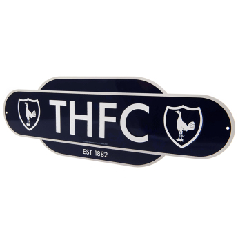 Tottenham fali tábla Colour Retro Sign