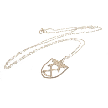 West Ham United függő sterling silver pendant & Chain CR