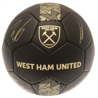 West Ham United futball labda Signature Gold PH size 5