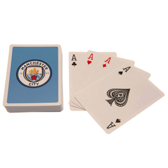 Manchester City játékkártya blue