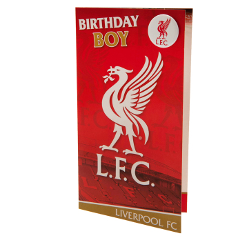 FC Liverpool születésnapi köszöntő Birthday boy