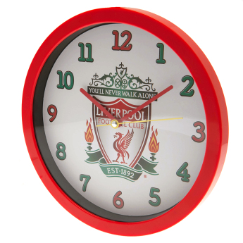 FC Liverpool falióra Wall Clock white