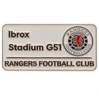 FC Rangers jelvény Badge SS