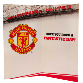 Manchester United gratuláció Birthday Card No 1 Fan