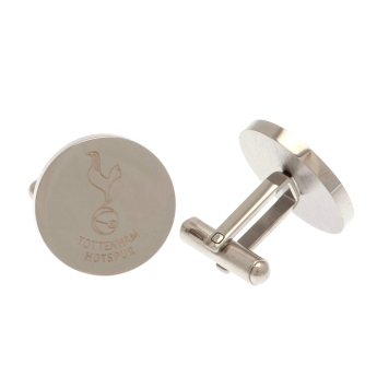 Tottenham mandzsettagomb Stainless Steel Round Cufflinks