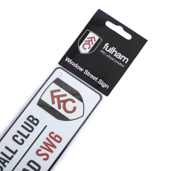 Fulham ablak matrica Window Sign