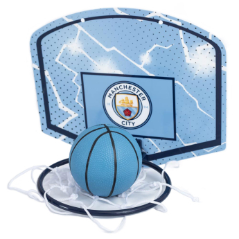 Manchester City mini kosárlabda készlet blue