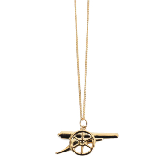 FC Arsenal nyaklánc medállal 18ct Gold Plated on Silver Cannon