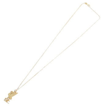 FC Liverpool nyaklánc medállal 18ct Gold Plated on Silver Liverbird