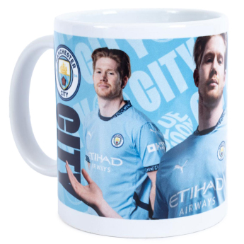 Manchester City bögre De Bruyne white