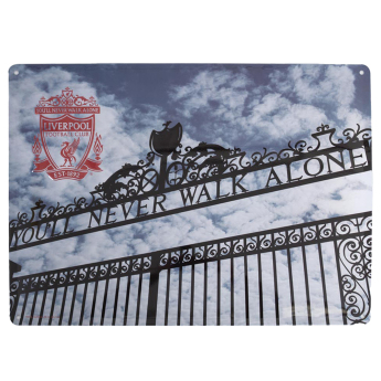FC Liverpool fali tábla Shankly Gates Large