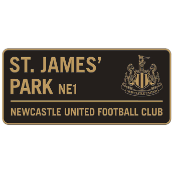 Newcastle United fali tábla Two Tone Street