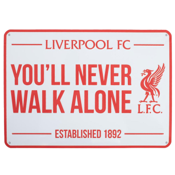 FC Liverpool fali tábla Large YNWA