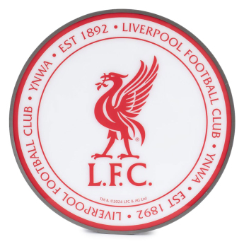 FC Liverpool LED cédula 12 Inch Wall Light