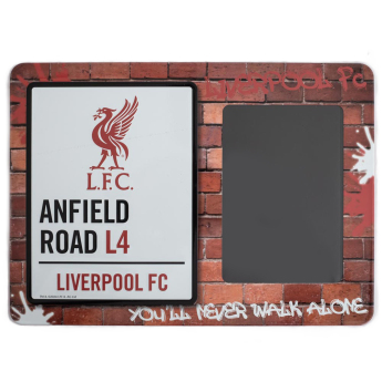 FC Liverpool képkeret Anfield Road 12cm x 8.5cm