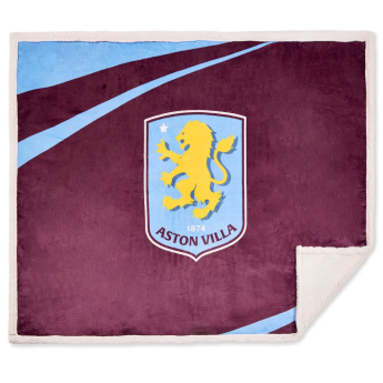 Aston Villa gyapjú takaró Sherpa