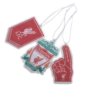 FC Liverpool légfrissítő Crest 3pk Air Freshener
