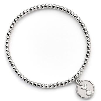 Tottenham karkötő Silver Finish Bead