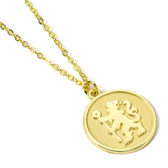 FC Chelsea nyakpánt Gold Finish Crest Necklace