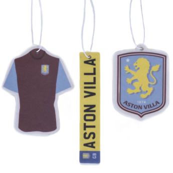 Aston Villa autóillatosító 3pk Air Freshener