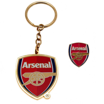 FC Arsenal kulcstartó és kitűző design set