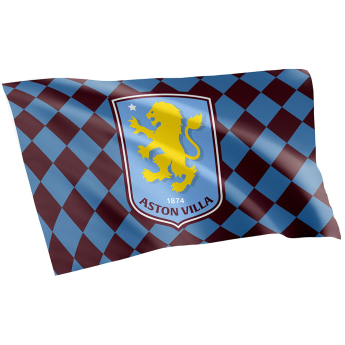 Aston Villa zászló Checked