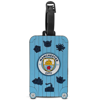 Manchester City jelvény Luggage Tag
