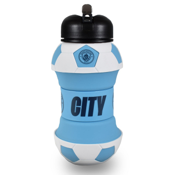 Manchester City ivókulacs Collapsible Football Drinks Bottle