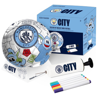 Manchester City futball labda Colour - size 2