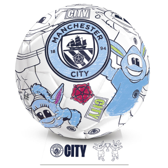 Manchester City futball labda Colour - size 2
